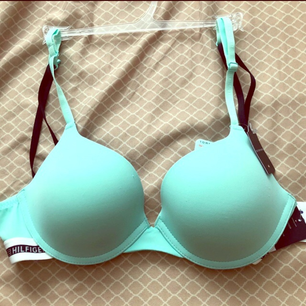 NEW Tommy Hilfiger T-Shirt PushUp Bra 34C